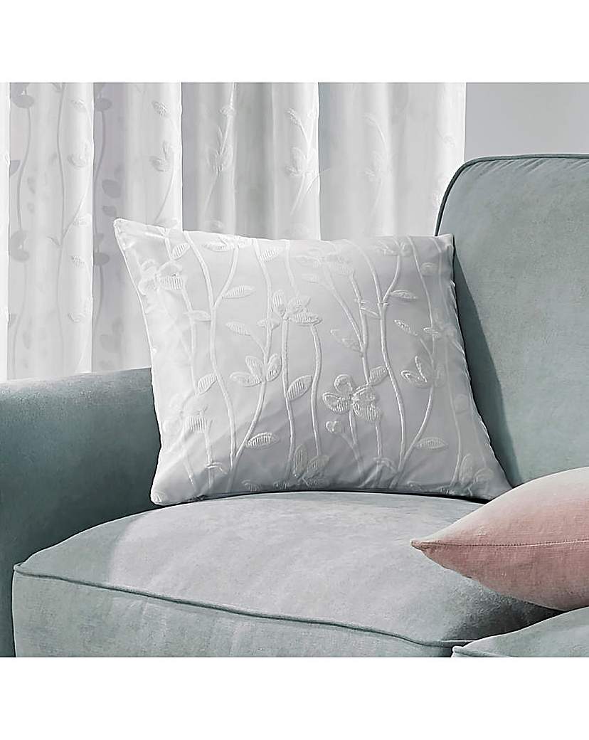 Sophia Jacquard Filled Cushion