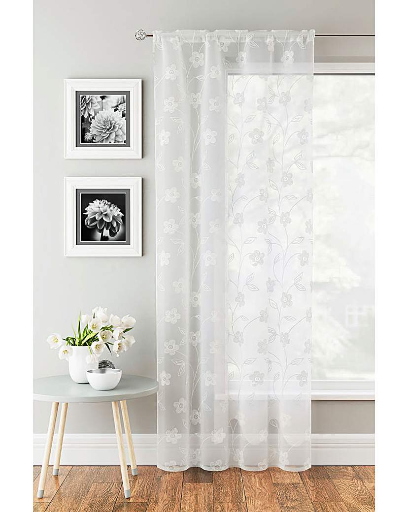 Sienna Embroidered Effect Voile