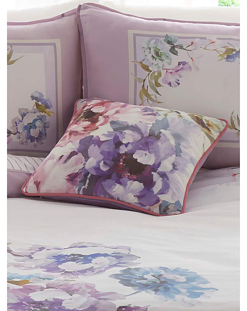 Arley Printed Velvet Cushion