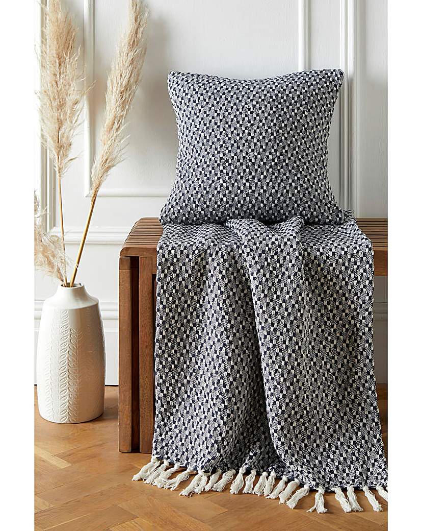 Bexley Woven Cotton Throw