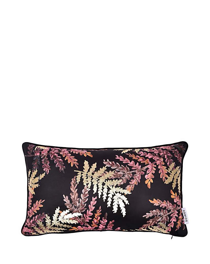 Josette Metallic Velvet Boudoir Cushion