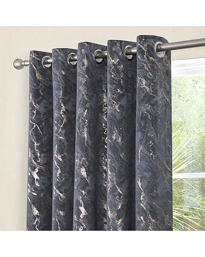 Mabel Embossed Eyelet Curtains