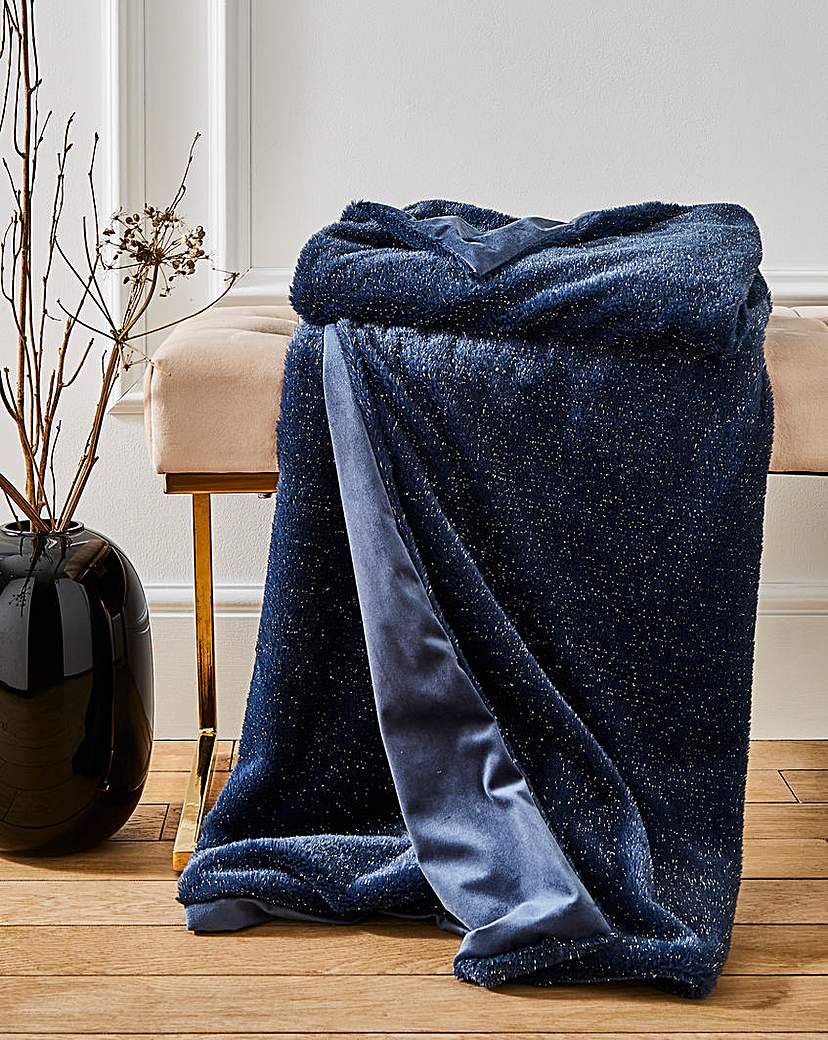 Sparkle Fleece Throw