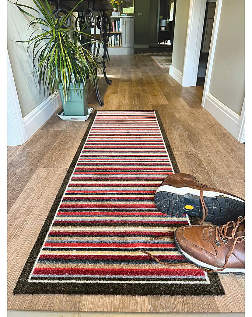 My Mat Stripe Washable Runner
