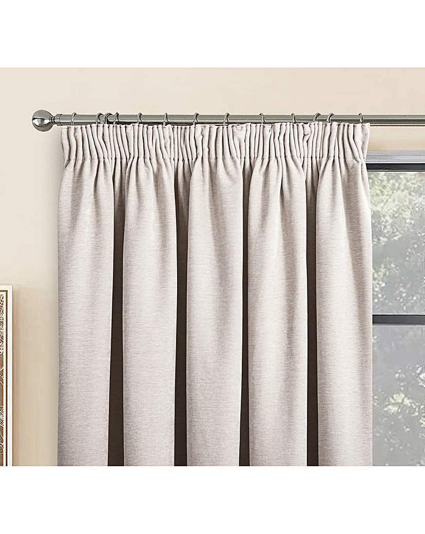 Camden Textured Pencil Pleat Curtains