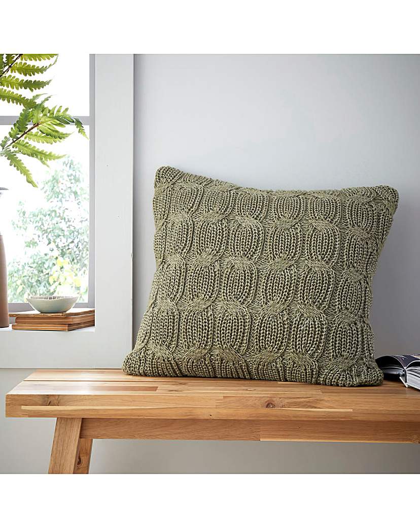 Catherine Lansfield Chunky Knit Cushion