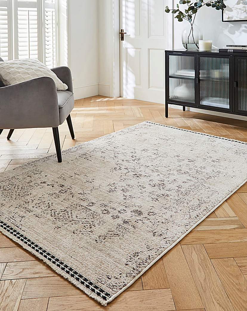 New In - Mateo Textured Vintage Woven Rug