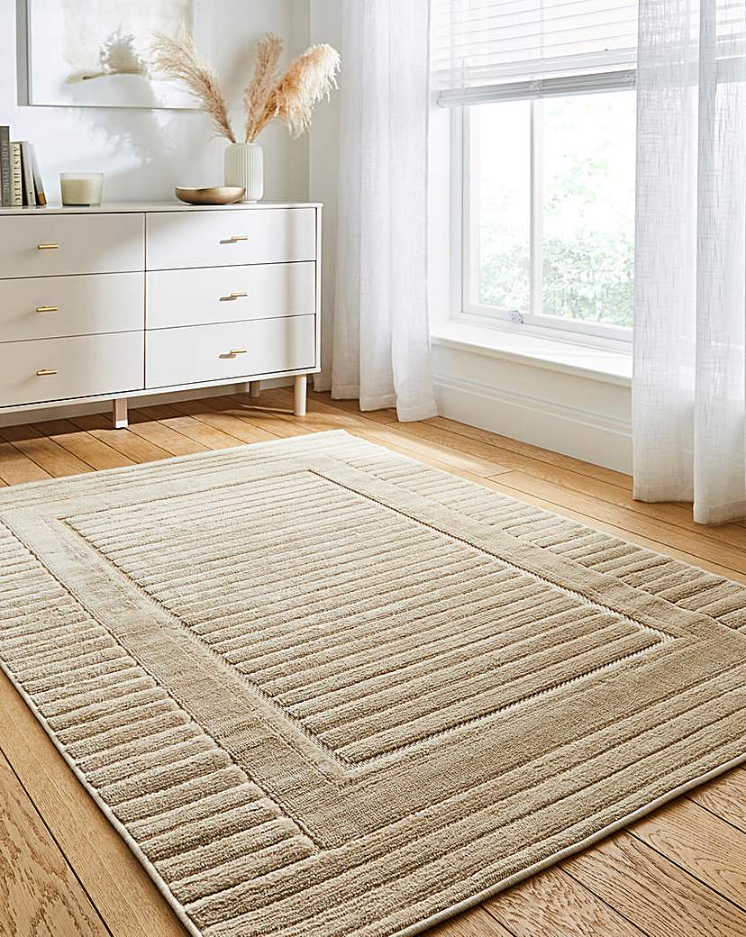 New In - Malmo Stripe Textured Rug