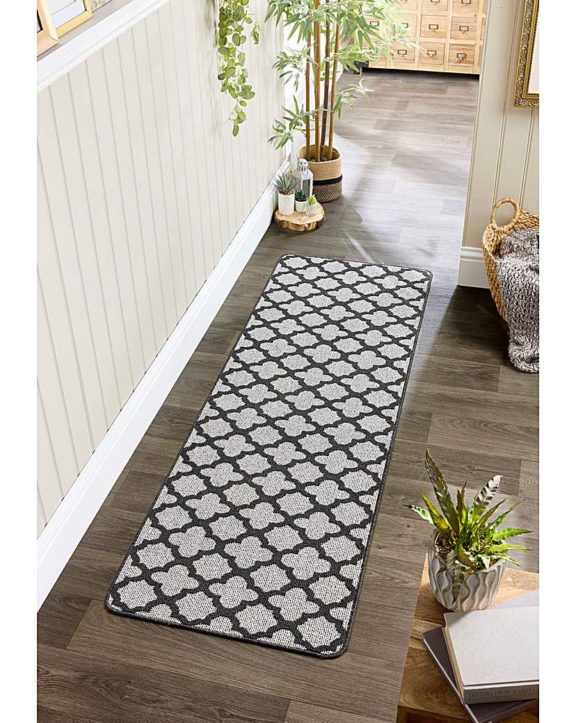 My Mat Moroccan Tile Washable Runner