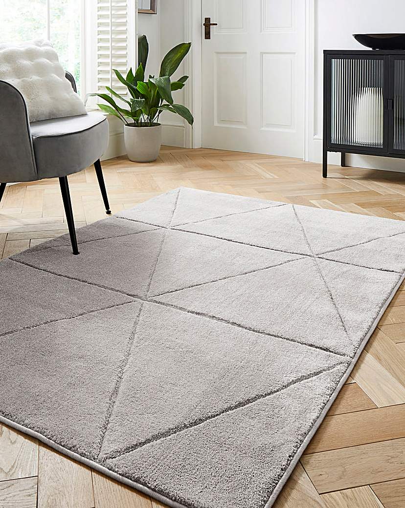 New In - Sara Carved Triangle Rug