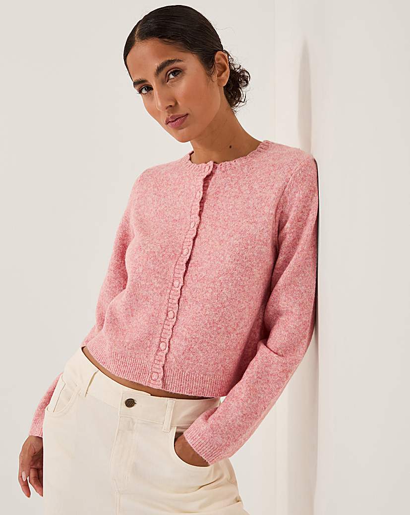 the Virgins scallop tops ピンク【新品 未使用】 Blush Scalloped Detailed Asymmetrical Cape Top
