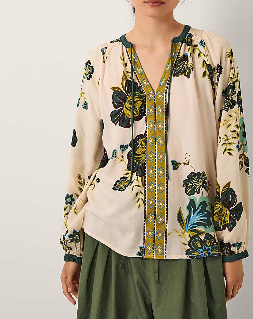 New In - Monsoon Zenya Floral Print Blouse