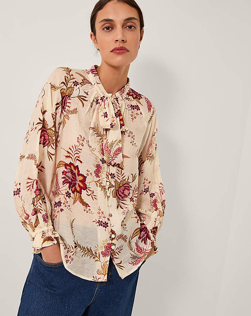 New In - Monsoon Yasmina Floral Print Blouse