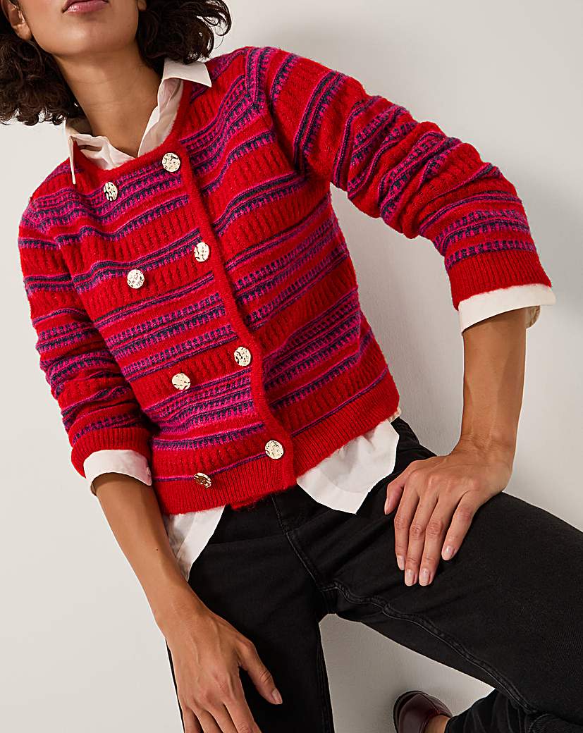New In - Monsoon Starla Double Breasted Cardigan