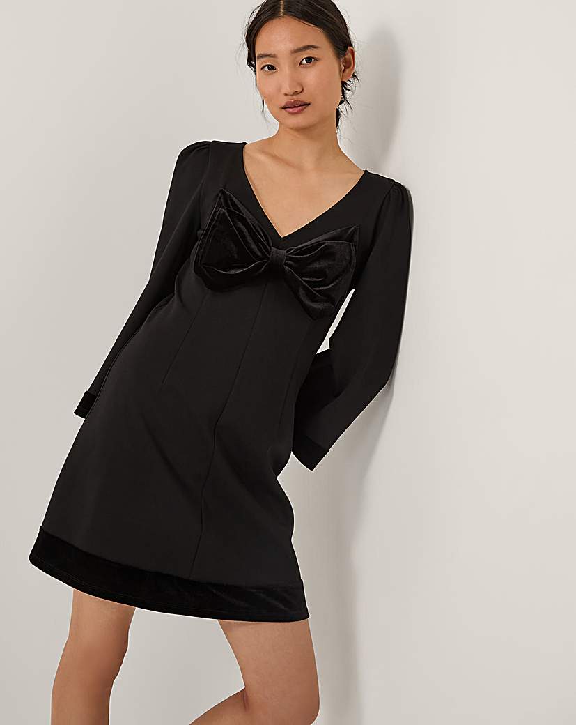 New In - Monsoon Blair Bow Mini Dress