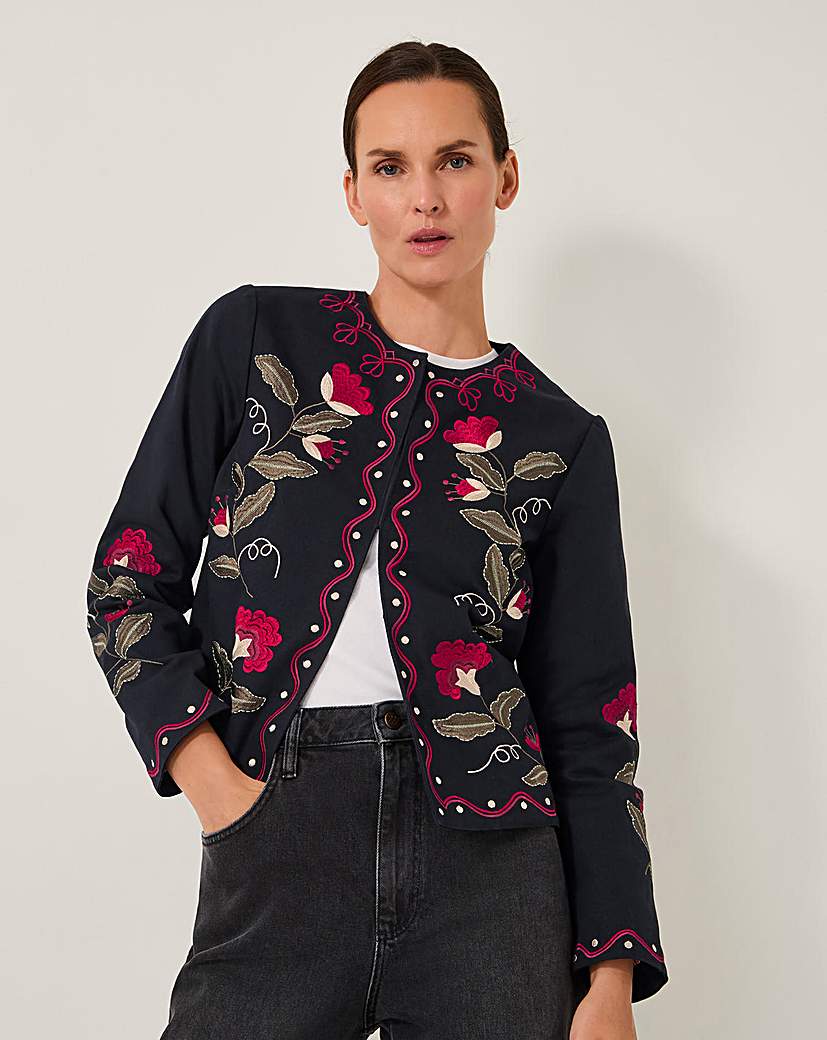 New In - Monsoon Valerie Floral Jacket