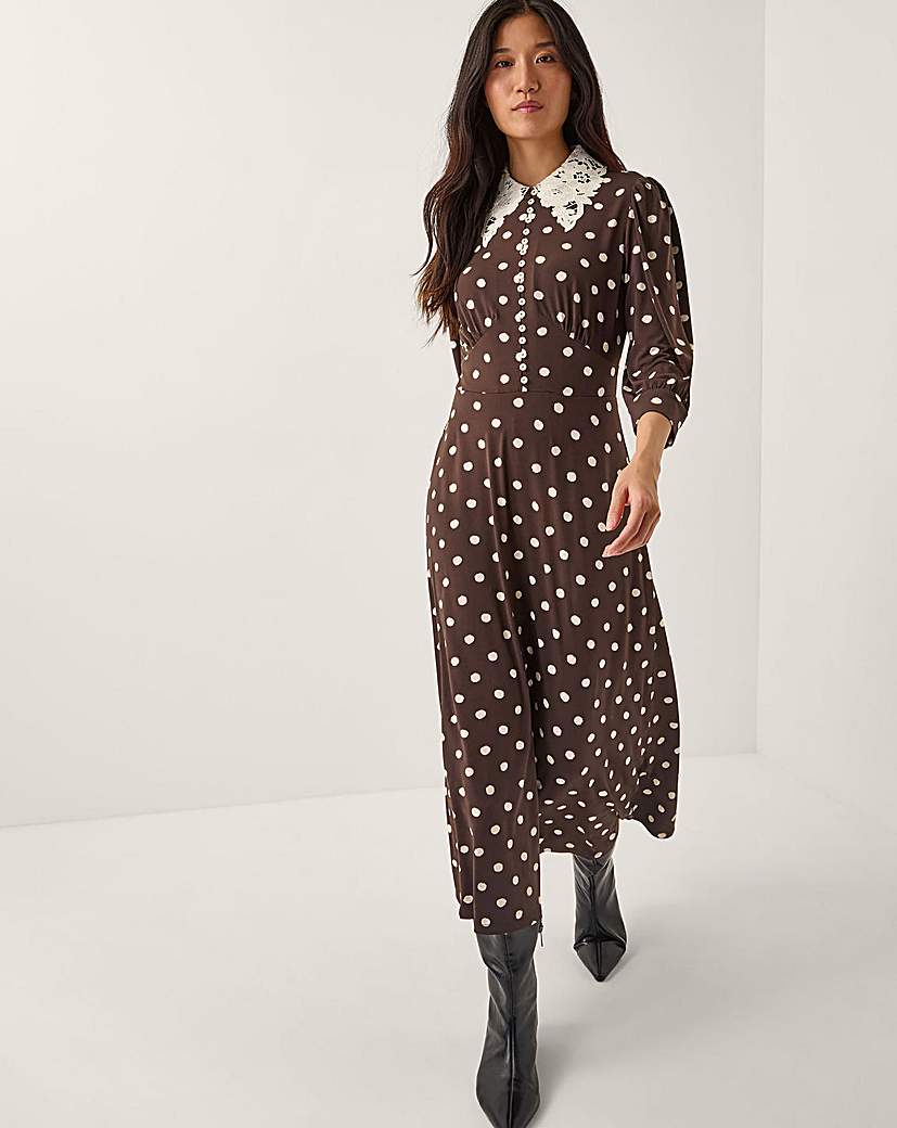 New In - Monsoon Paris Jersey Midi Dress