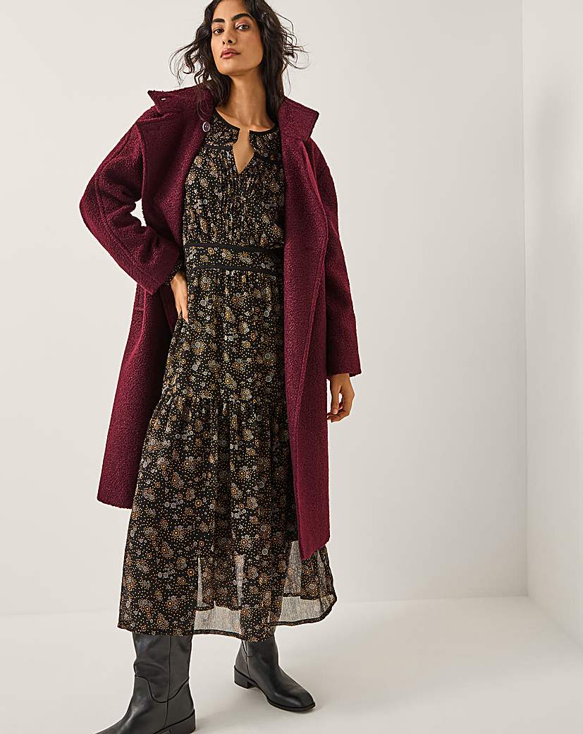 Monsoon Freya Boucle Coat