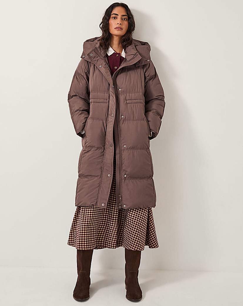 New In - Monsoon Molly Long Puffer Coat