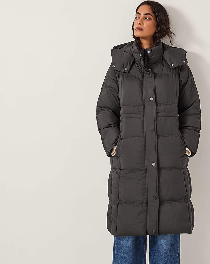 New In - Monsoon Molly Long Puffer Coat
