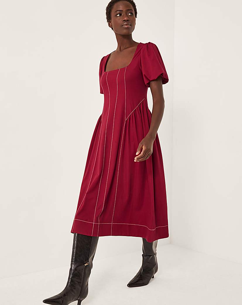 New In - Monsoon Sapna Jersey Midi Dress