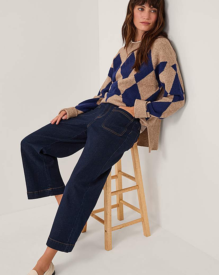 New In - Monsoon Ann Argyle Knit Jumper
