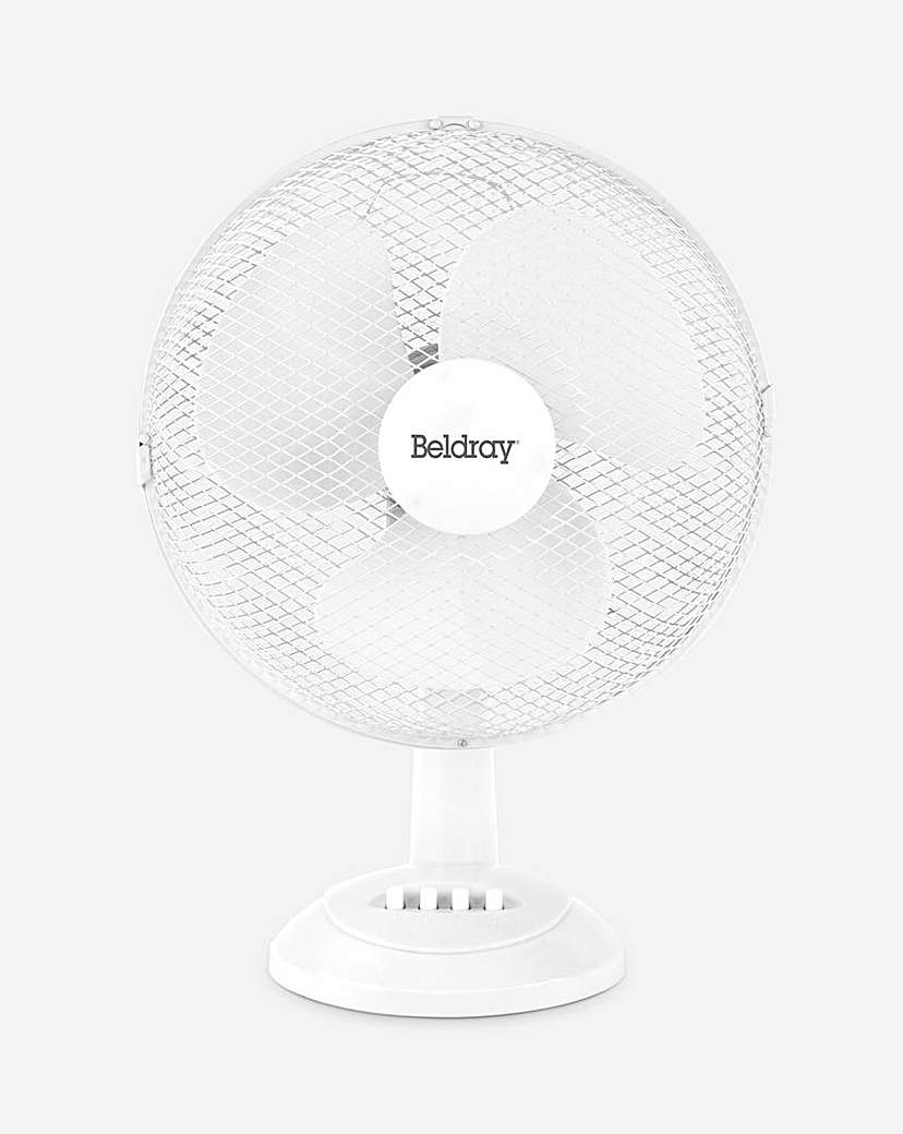 Image of Beldray 12 Inch Oscillating Desk Fan