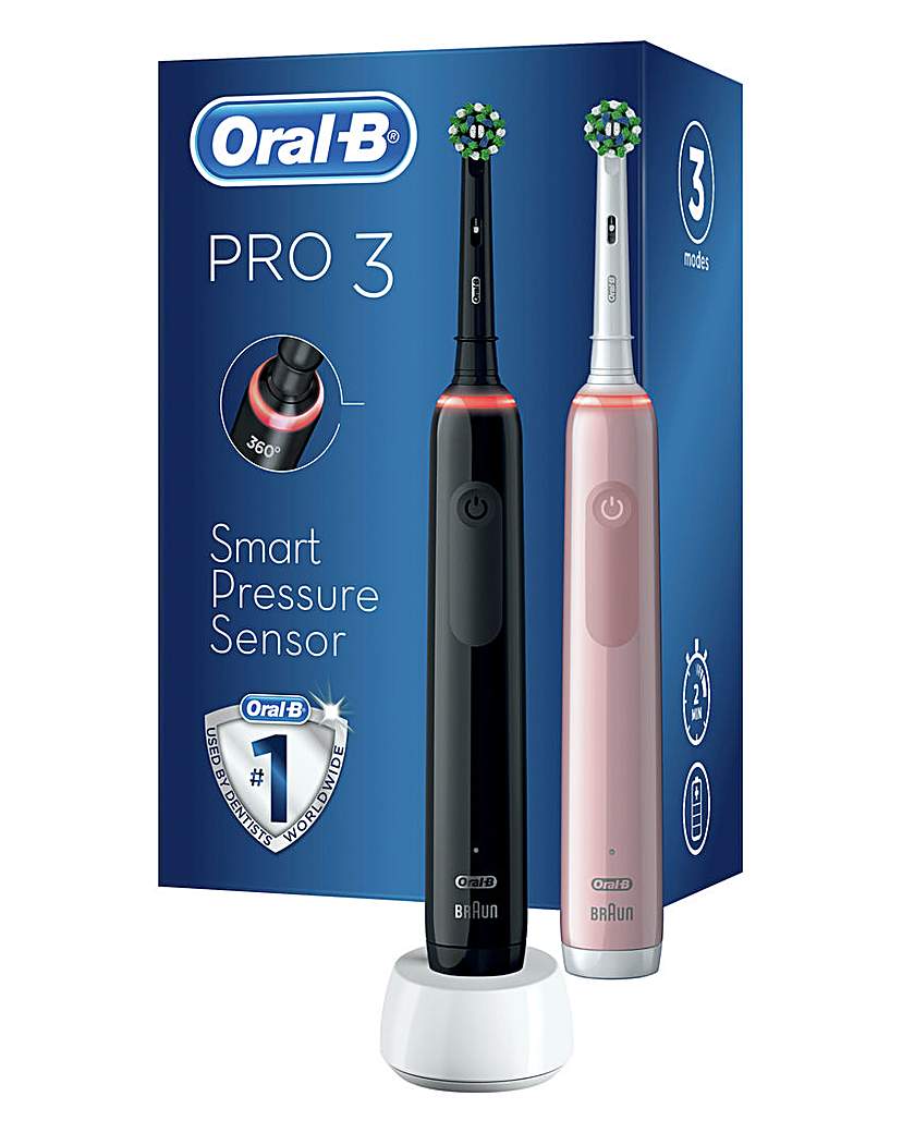 Oral-B Pro 3 3900 Duo Toothbrush Set