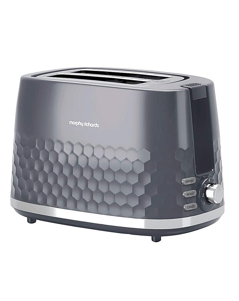 Image of Morphy Richards Hive Grey Toaster