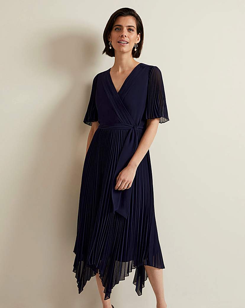 Phase Eight Kendall Pleated Dress
