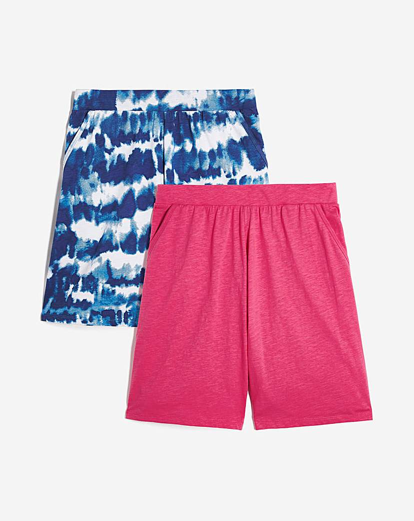 Julipa 2 Pack Jersey Shorts