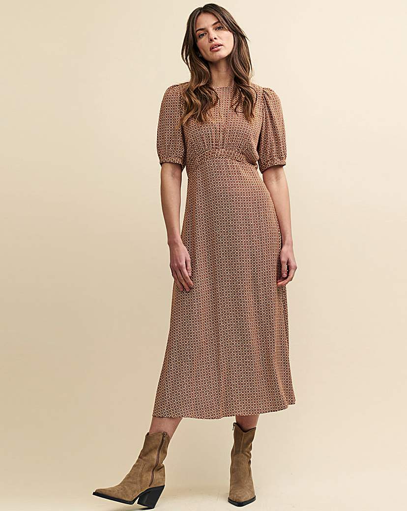 Nobody's Child Bonnie Geo Midi Dress