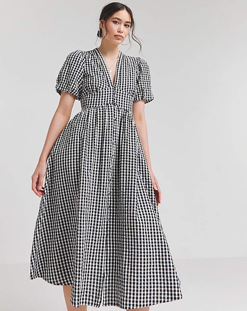 Gingham Dress