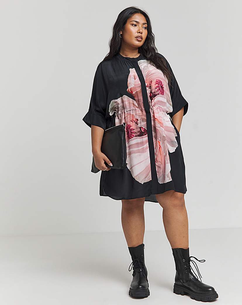 Religion Hidden Pink Floral Tunic