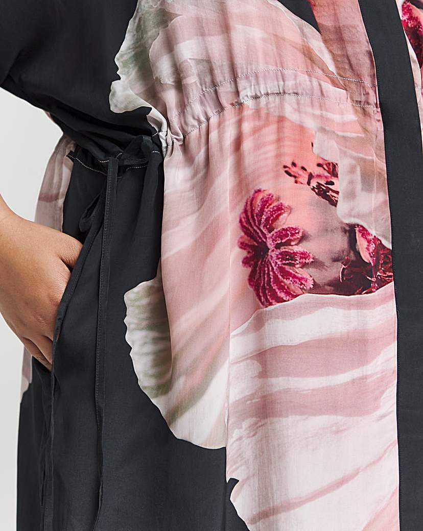 Religion Hidden Pink Floral Tunic
