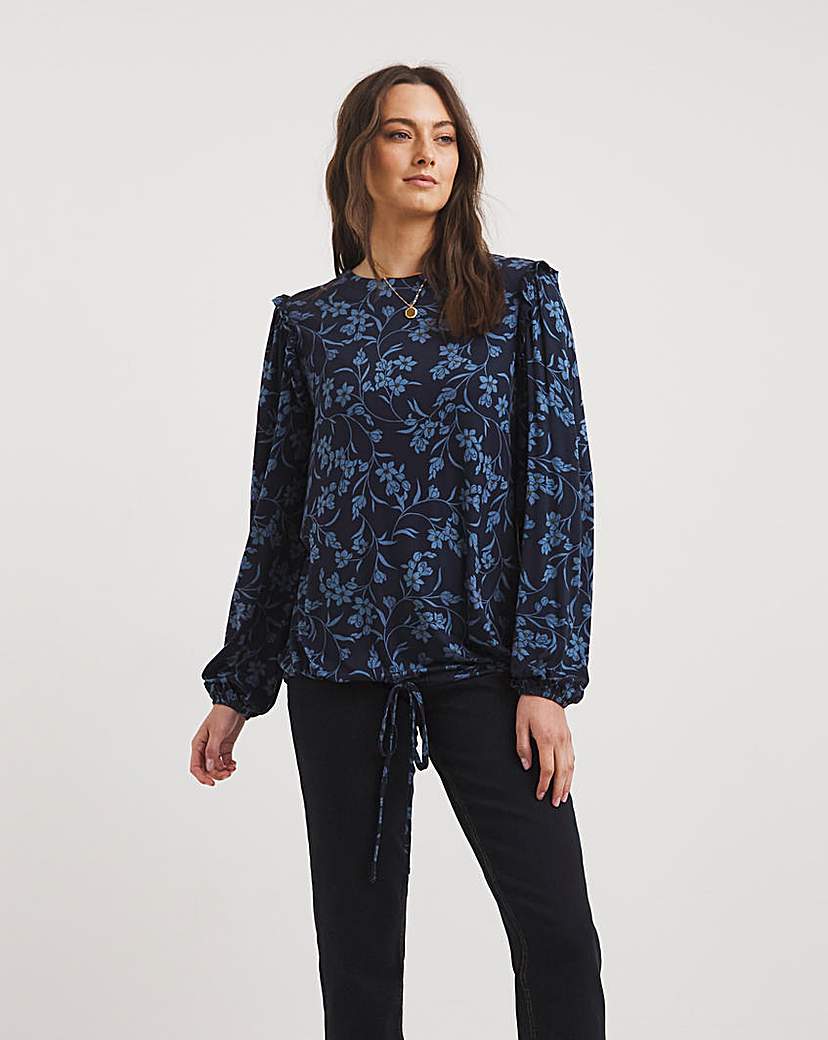 Julipa Frill Tie Top