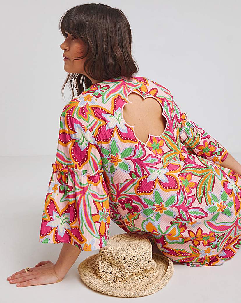 Native Youth Botanical Mini Dress