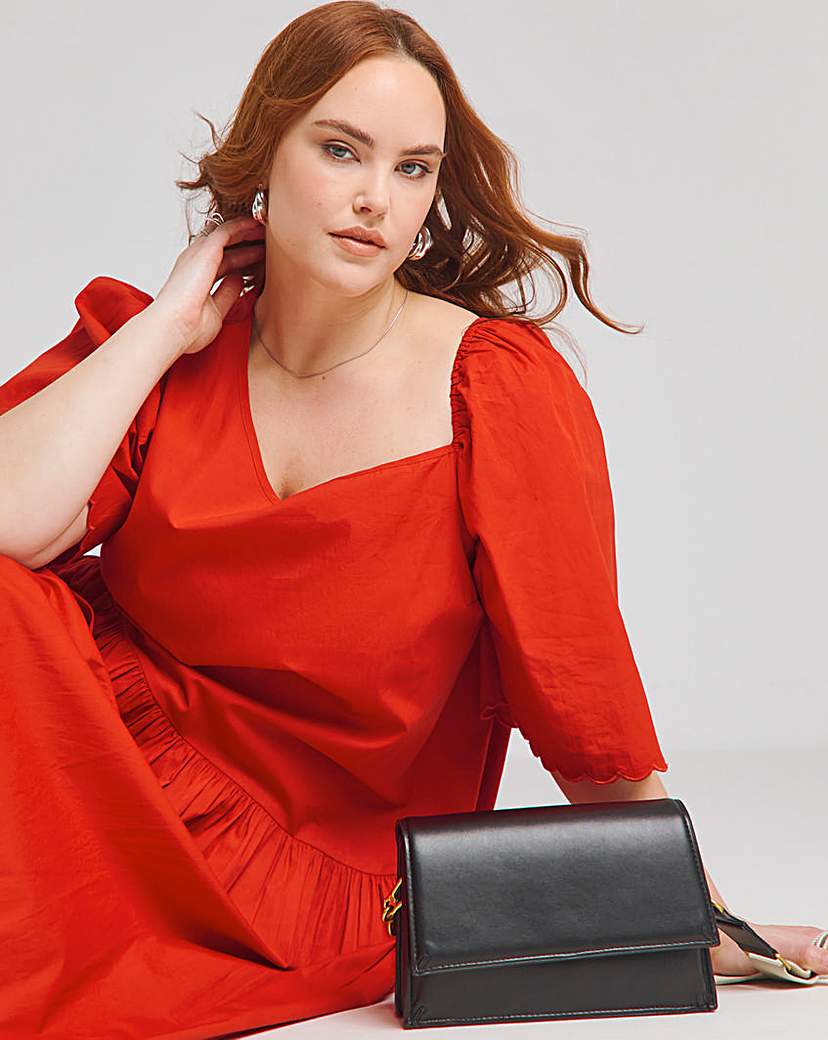 Native Youth Asymetric Midaxi Dress