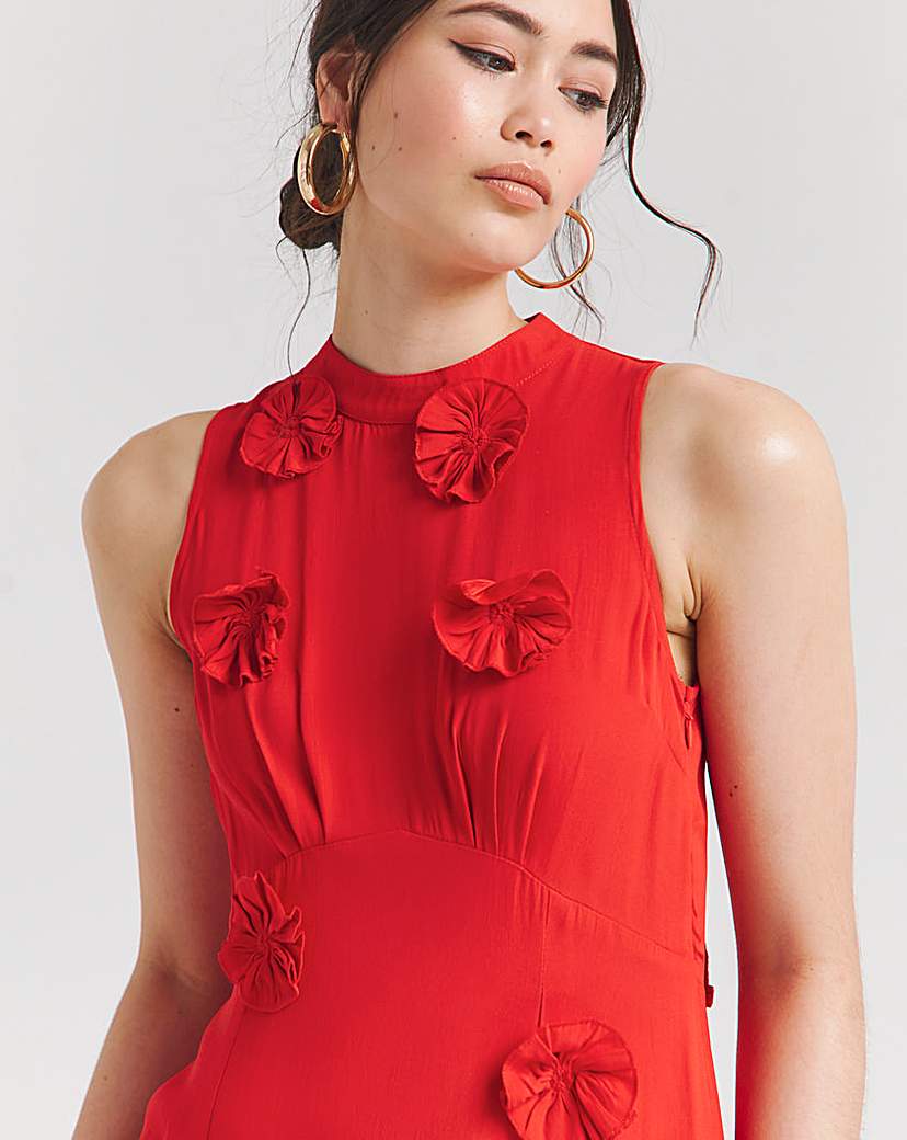 Hope & Ivy Rose Sleeveless Maxi Dress