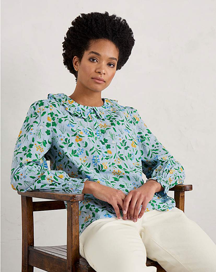 Seasalt Last Leaf Floral Top