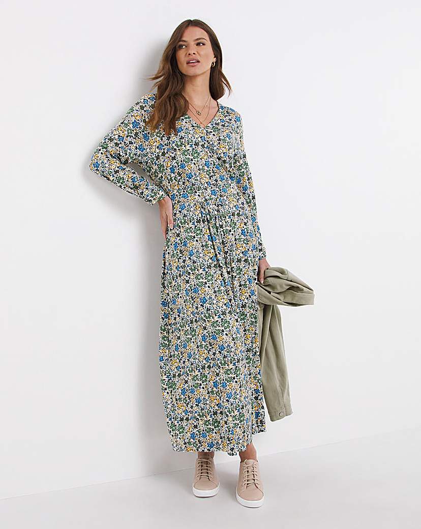 Julipa Jersey V Neck Dress