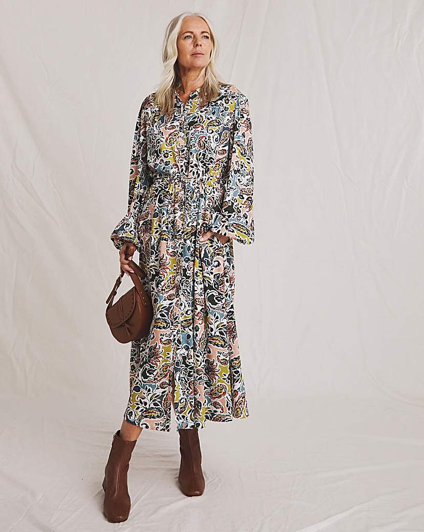 Julipa Midi Shirt Dress