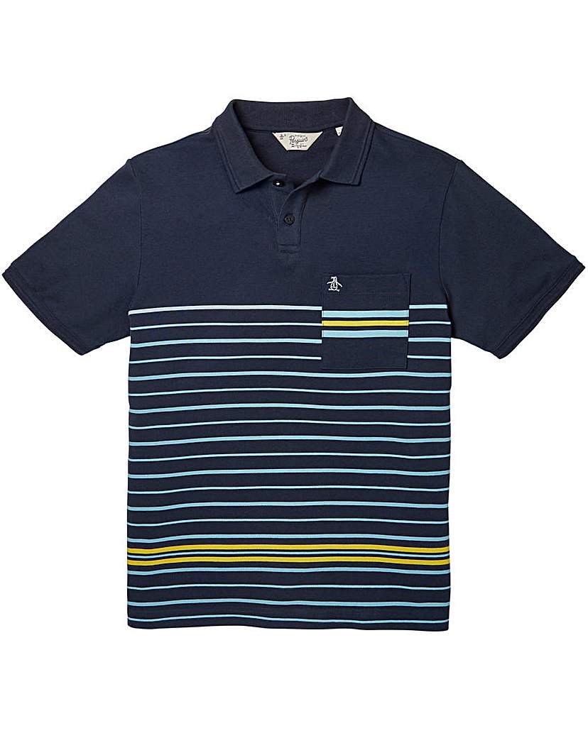 Image of Original Penguin Winston Sapphire Polo