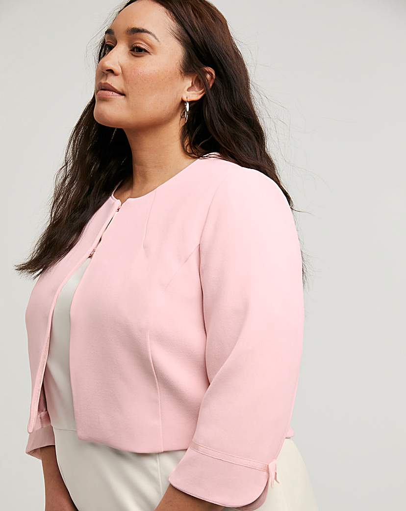 Joanna Hope Cropped Tailored Jacket