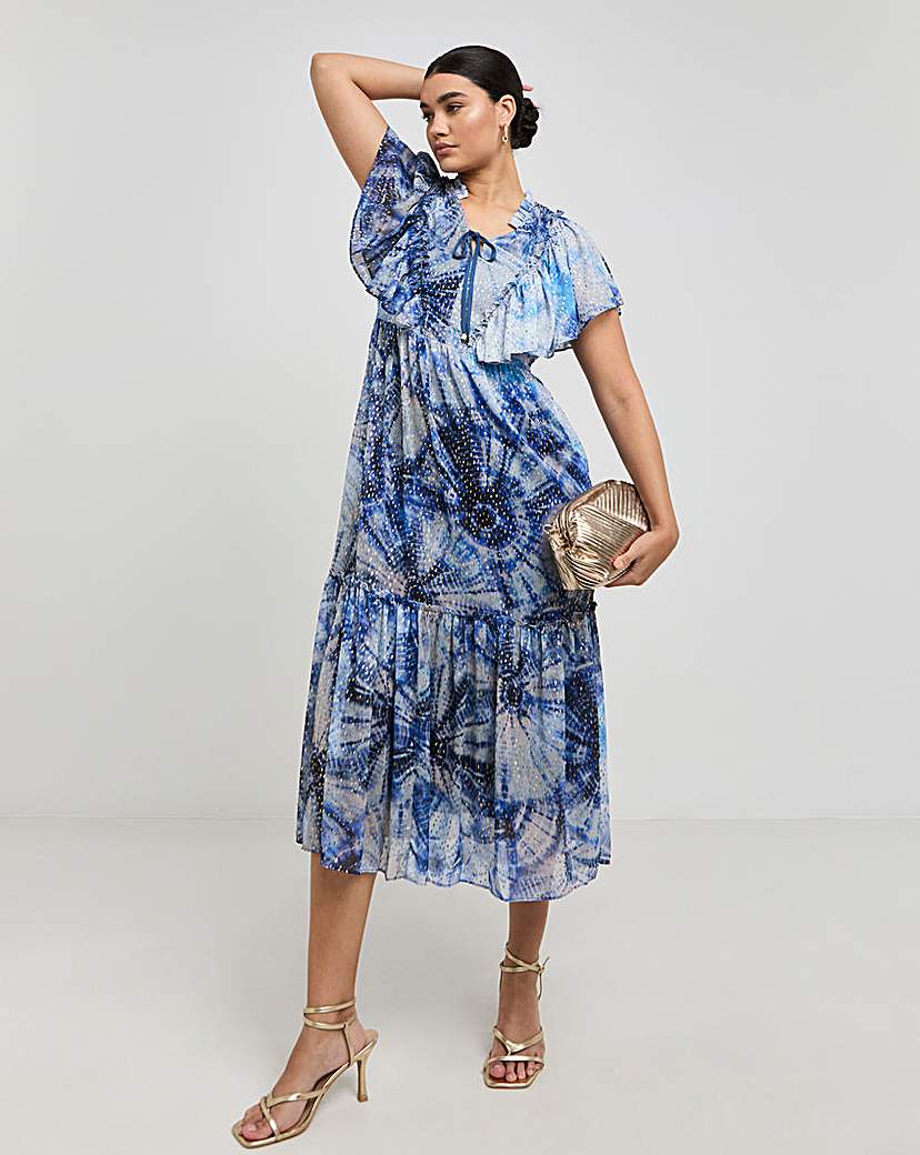 Jo Tie Dye Print Dress