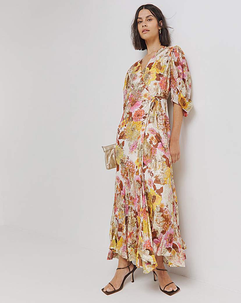 Jo Tie Waist Print Dress