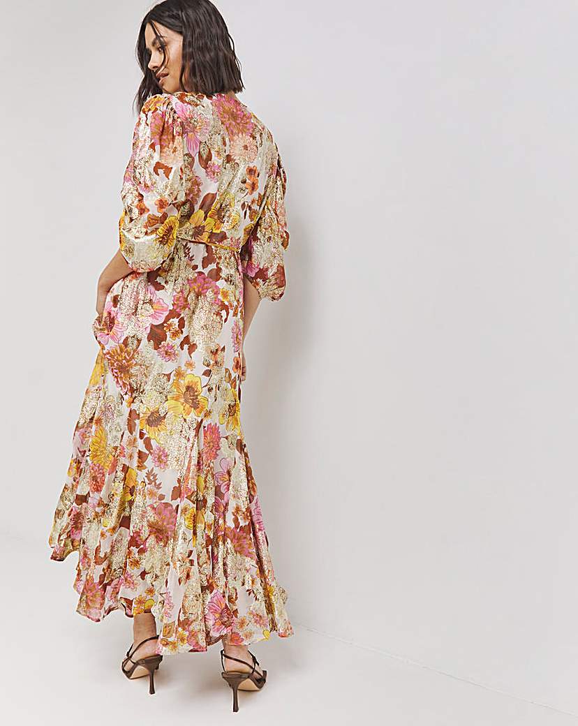 Jo Tie Waist Print Dress