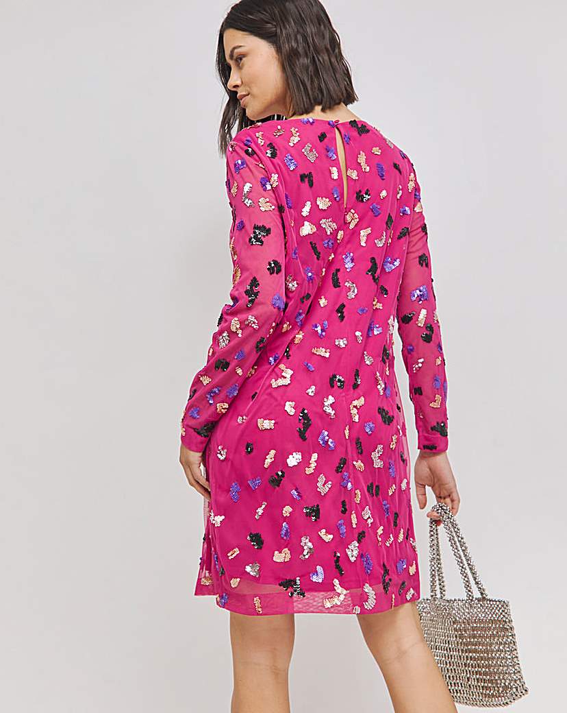 Jo Sequin Shift Dress