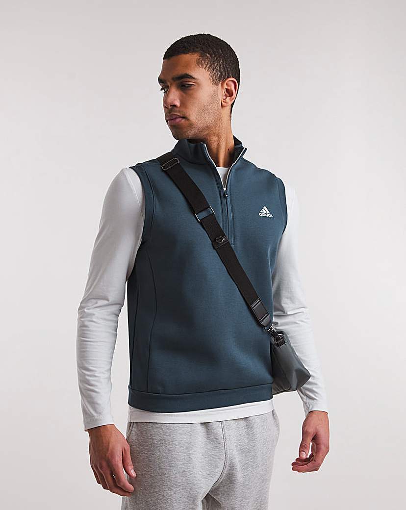 adidas Golf Authentic 1/4 Zip Vest