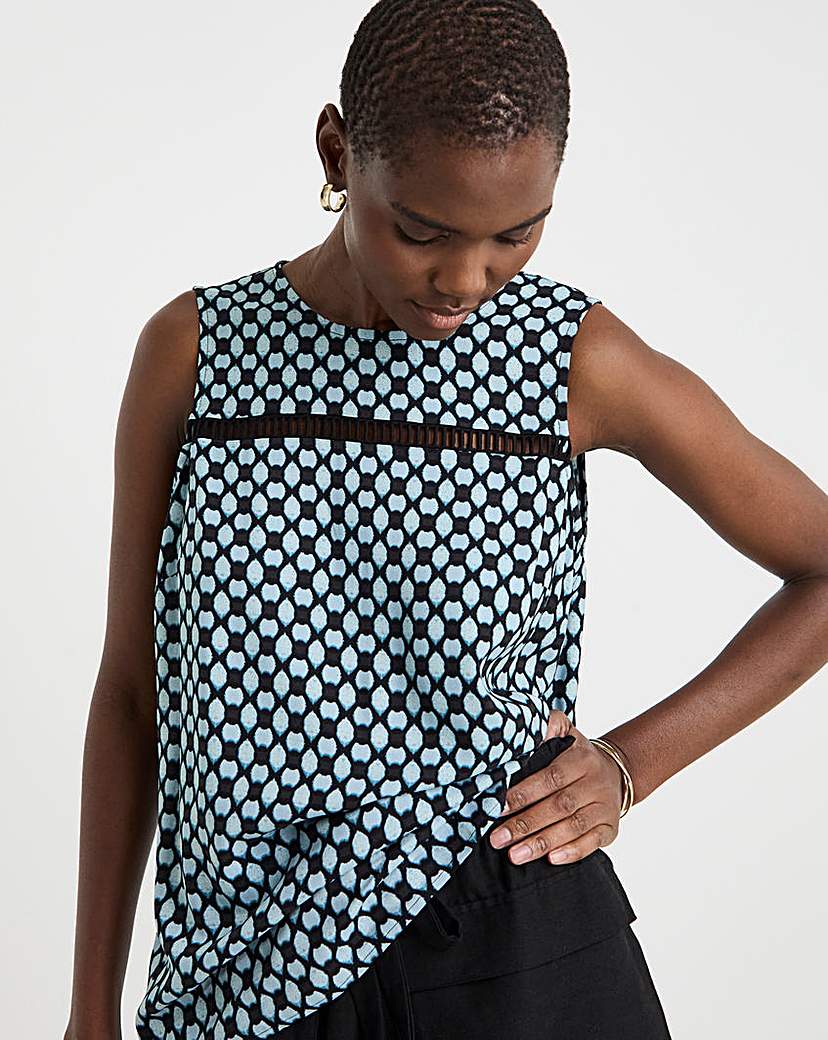 Ladder Trim Vest Top
